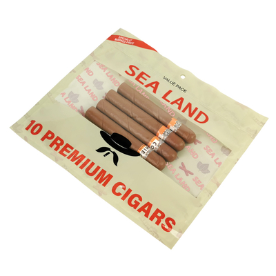 Bolsa de cigarrillos a prueba de humedad de tabaco bolsa de embalaje de hojas naturales bolsa de embalaje de cigarrillos de película de poliéster