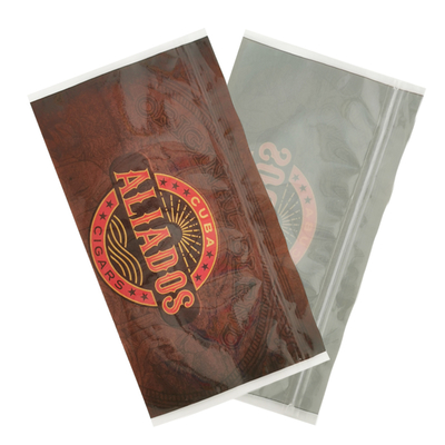 Embalaje de calidad alimentaria para desodorizantes Bolsa de película de poliéster Bolsa de embalaje de plástico con cremallera de papel de aluminio