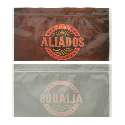Embalaje de calidad alimentaria para desodorizantes Bolsa de película de poliéster Bolsa de embalaje de plástico con cremallera de papel de aluminio