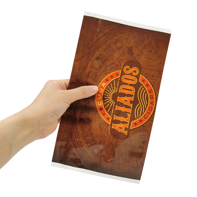 Embalaje de calidad alimentaria para desodorizantes Bolsa de película de poliéster Bolsa de embalaje de plástico con cremallera de papel de aluminio