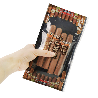 Fabricantes profesionales de bolsas de humidor de cigarros con impresión en gravura y bolsas hidratantes para 90 días de conservación