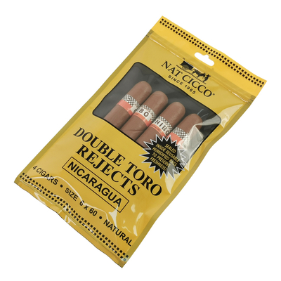 Embalaje de tabaco personalizado Humidificador bolsa de plástico humidificador bolsa de cigarro con higrómetro y divisor