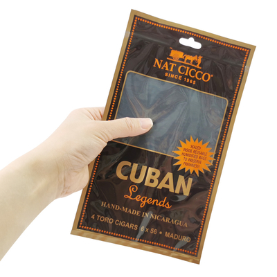 Logotipo personalizado Humidor de cigarrillo personalizado Hidratante Bolso de embalaje Bolso de embalaje Celular Humidificador de bolsas para cigarrillos