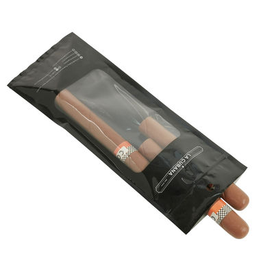 Humilificador de cigarros profesional bolsa hidratante humedad personalizada bolsas de embalaje de cigarrillos de plástico