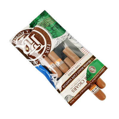 Bolsa de embalaje de plástico hidratante con ventana clara