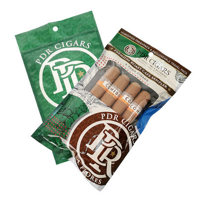 Bolsa de embalaje de plástico hidratante con ventana clara