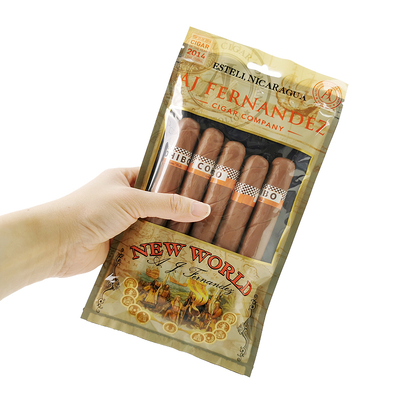 Bolsas de humidor de cigarrillos con cerradura por cremallera de impresión personalizada Bolsas de embalaje de cigarrillos humedecidos con sistema de hidratación para accesorios de cigarrillos