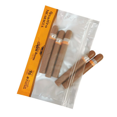 Impresión en rotogravura Bolsa de sellado lateral PET/PE Bolsas de plástico Bolsa de tabaco Bolsa de cigarrillos con cremallera