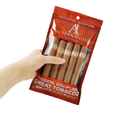 Profesión Bolsa de cigarrillos de humidificador de plástico 65-75% RH 90 días Bolsa de cigarrillos