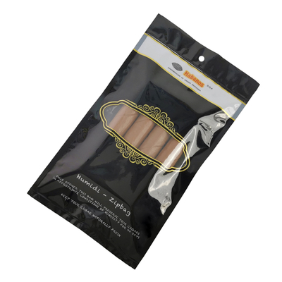 Bolsa de embalaje de cigarrillos de cierre con cremallera impresa a medida Bolsa de embalaje de hojas de tabaco Bolsa de embalaje de alimentos congelados Bolsas de embalaje de alimentos
