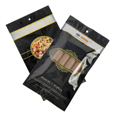 Bolsa de embalaje de cigarrillos de cierre con cremallera impresa a medida Bolsa de embalaje de hojas de tabaco Bolsa de embalaje de alimentos congelados Bolsas de embalaje de alimentos