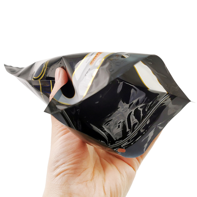 Bolsa de embalaje de cigarrillos de cierre con cremallera impresa a medida Bolsa de embalaje de hojas de tabaco Bolsa de embalaje de alimentos congelados Bolsas de embalaje de alimentos