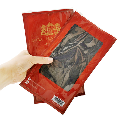 Bolsas de plástico con cremallera para humedecer cigarrillos con sistema de humidificación y esponja