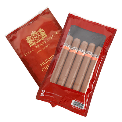 Bolsas de plástico con cremallera para humedecer cigarrillos con sistema de humidificación y esponja