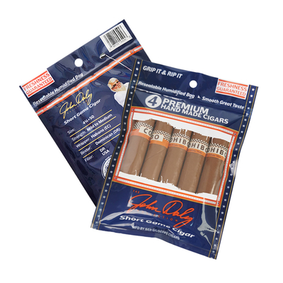 Bolsas de cigarrillos de plástico de diseño personalizado Bolsas de cigarrillos de humedad con capa de humidificador