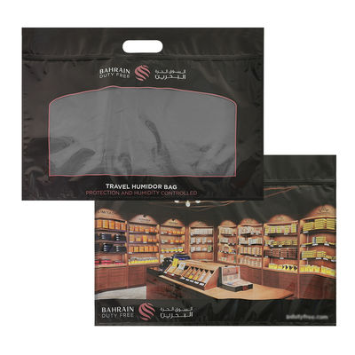 Impresión de Personalización Humedad Bolsas de Cigarros Cremallera Humidor de Cigarros Embalaje Viaje Humedad Bolsa Humidificadora