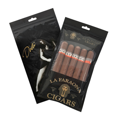 Estuche de viaje para cigarros de cuero de lujo personalizado con humidificador, bolsa portátil para humidor forrada de cedro, control de humedad, bolsa con cierre hermético