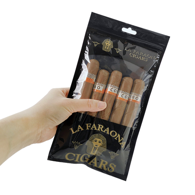 Estuche de viaje para cigarros de cuero de lujo personalizado con humidificador, bolsa portátil para humidor forrada de cedro, control de humedad, bolsa con cierre hermético
