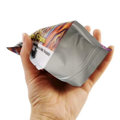 Logotipo personalizado sello térmico papel de aluminio bolsa Mylar humedad embalaje de tabaco cerrojo plástico humidor cigarrillos bolsas de cerrojo