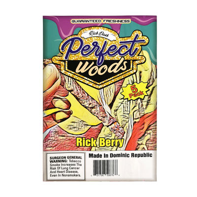 Bolsa para cigarros de embalaje de venta directa de fábrica, dorada, de material de tabaco, de plástico, con alta calidad