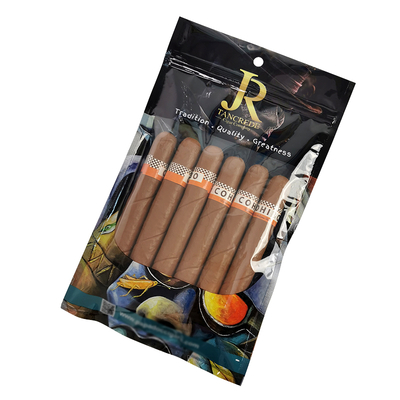 Impresión a medida Accesorios para fumar de plástico a mano con rodillo de tabaco Bolsa de viaje para cigarrillos de tabaco para bolsas de embalaje