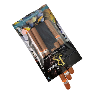 Impresión a medida Accesorios para fumar de plástico a mano con rodillo de tabaco Bolsa de viaje para cigarrillos de tabaco para bolsas de embalaje