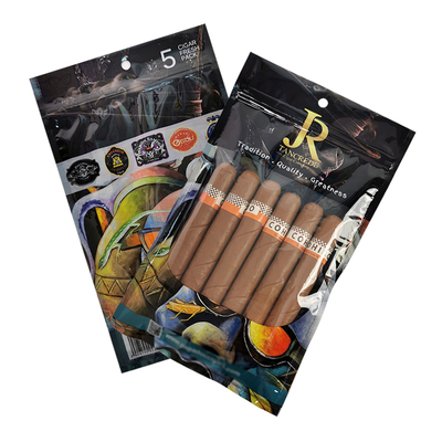 Impresión a medida Accesorios para fumar de plástico a mano con rodillo de tabaco Bolsa de viaje para cigarrillos de tabaco para bolsas de embalaje