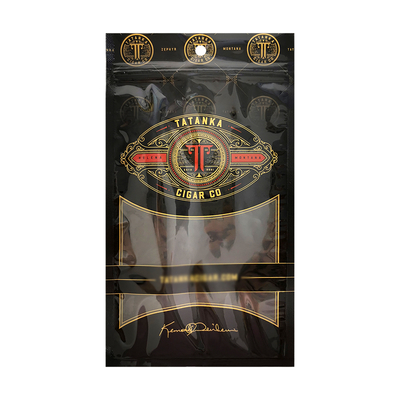Impresión a medida Accesorios para fumar de plástico a mano con rodillo de tabaco Bolsa de viaje para cigarrillos de tabaco para bolsas de embalaje