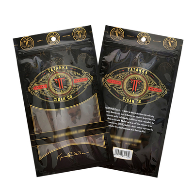 Impresión a medida Accesorios para fumar de plástico a mano con rodillo de tabaco Bolsa de viaje para cigarrillos de tabaco para bolsas de embalaje