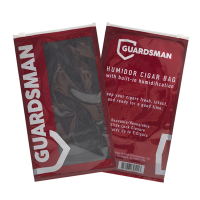 Personalización Logotipo Humedad Tabaco Bolsas de Cigarro Ziplock Bolsa de Embalaje Humidor de Cigarro Viaje Humedad Bolsa Humidificadora