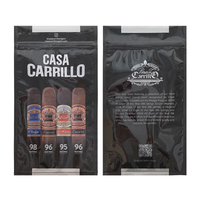 Estuche de viaje para cigarros de cuero de lujo personalizado con humidificador, bolsa portátil para humidor forrada de cedro, control de humedad, bolsa con cierre hermético