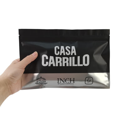 Bolsa de embalaje de cigarrillos de plástico con cierre de cremallera con cierre de cremallera Bolsa de cigarrillos de tabaco Mylar