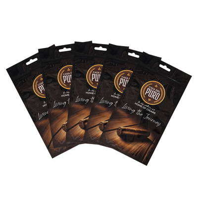 Bolsa de embalaje de cigarrillos de plástico con cierre de cremallera con cierre de cremallera Bolsa de cigarrillos de tabaco Mylar
