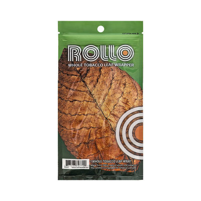 Impresión personalizada de plástico para rodar a mano Accesorios para fumar Tabaco Bolsas de cigarros de cierre con cremallera Bolsas de embalaje hidratante