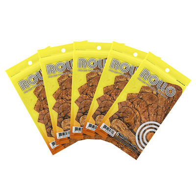 Bolsa plástica que se puede volver a sellar del humectador del cigarro con el agujero de la manija de ventana