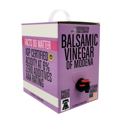 Bolsa de bebidas de aluminio transparente de 5L embalaje de jugo de bebida bolsa de vino en caja