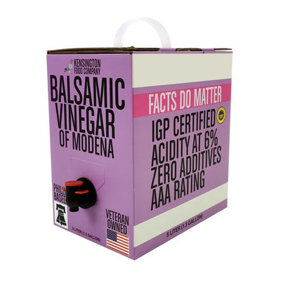 Bolsa de bebidas de aluminio transparente de 5L embalaje de jugo de bebida bolsa de vino en caja