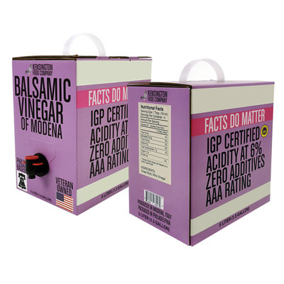 Bolsa de bebidas de aluminio transparente de 5L embalaje de jugo de bebida bolsa de vino en caja