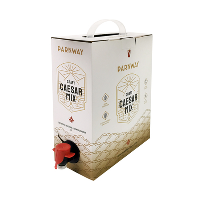 1L 1.5L 2L 3L 5L 96OZ BIB BAG Bolsa desechable en caja Zumo de té Café para ir Bolsa de papel con dispensador