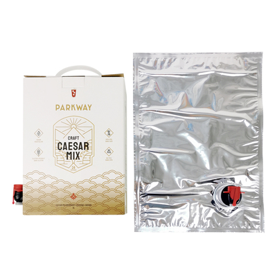 1L 1.5L 2L 3L 5L 96OZ BIB BAG Bolsa desechable en caja Zumo de té Café para ir Bolsa de papel con dispensador