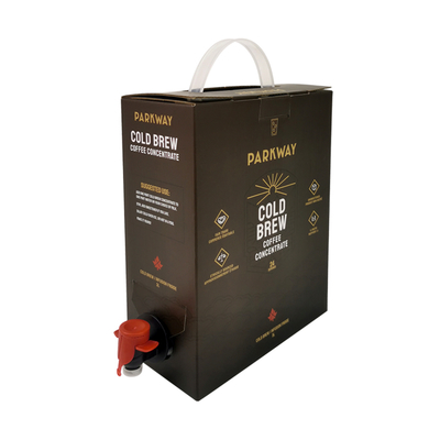 Bolsas personalizadas de 3L de aluminio para Bag-in-Box con grifo dispensador para envasado de zumo líquido, vino, café y aceite de oliva con grifo