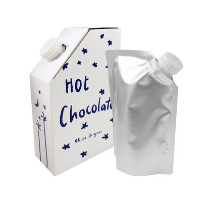 Caja de café de papel Kraft de 1L 3L 5L BIB Bolsa en caja de café Bolsa de café desechable en caja Con válvula Dispensador de líquido