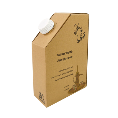 1L / 2L / 3L / 5L bolso de bebida desechable de mango bolso de café bib en caja de vino con válvula