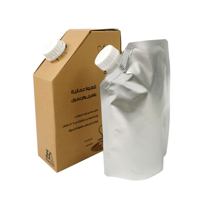 1L / 2L / 3L / 5L bolso de bebida desechable de mango bolso de café bib en caja de vino con válvula