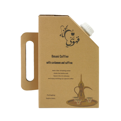 1L / 2L / 3L / 5L bolso de bebida desechable de mango bolso de café bib en caja de vino con válvula