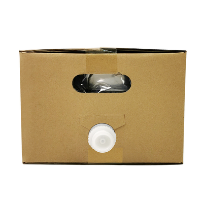 5L 10L 20L Bolsa en caja de calidad alimentaria transparente plástico aséptico embalaje de jugo de vino con tapa del grifo y contenedor de cartón bolsa BIB