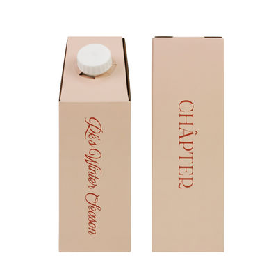 1L 1.5L 2L 3L 5L 96OZ BIB BAG Bolsa desechable en caja Zumo de té Café para ir Bolsa de papel con dispensador