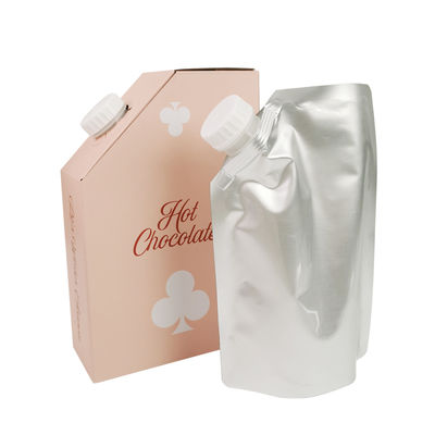1L 1.5L 2L 3L 5L 96OZ BIB BAG Bolsa desechable en caja Zumo de té Café para ir Bolsa de papel con dispensador