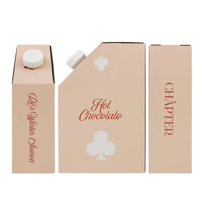 1L 1.5L 2L 3L 5L 96OZ BIB BAG Bolsa desechable en caja Zumo de té Café para ir Bolsa de papel con dispensador