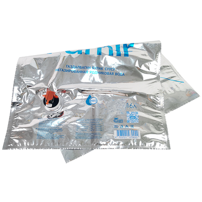Bolsa BIB de líquido de café, vino, jarabe, zumo, agua, 3L, 5L, 10L, 15L, 20L, aséptica personalizada, bolsa de plástico en caja con dispensador y válvula Vitop